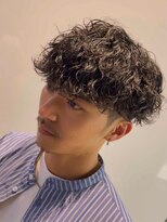 アンサー 渋谷(ANSWER)&nbsp;波巻きスパイラルパーマツイストスパイラルパーマメンズマッシュ