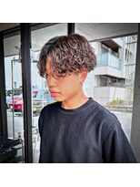 髪屋 紬&nbsp;メンズ/メンズパーマ/メンズカット/波巻きパーマ