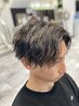 【学割U24/メンズ新規限定】パーマ＋カット　　￥7900→￥7000