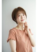 くびれショート/マロンベージュ