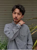 ヒュージ 三軒茶屋(huge)&nbsp;スパイキーショート/ニュアンスパーマ/メンズパーマ/メンズ