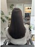 【艶髪】似合わせカット+N.ケラリファイン髪質改善トリートメント￥7700