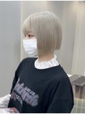 ◯ オリーブグレー/韓国/レイヤーカット/髪質改善/縮毛矯正/札幌