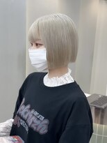 ロンドリゼル 札幌(Lond RiseL)&nbsp;◯ オリーブグレー/韓国/レイヤーカット/髪質改善/縮毛矯正/札幌