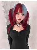 ツートーン/ケアブリーチ/ブリーチカラー/原宿/表参道