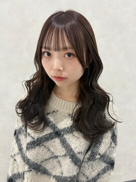 20代30代ココアブラウンブリーチなしダブルカラー