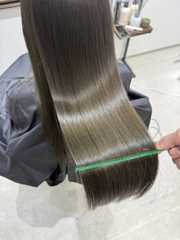 フゥ 銀座(fuu。。。)の写真/パーソナルカラーリストが似合わせカラーをご提案いたします♪ケアカラーや髪質改善でツヤ感溢れる髪質に。