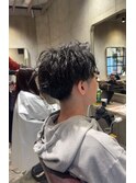 スパイラルパーマ