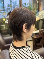 キャラ 池袋本店(CHARA)&nbsp;ショートレイヤーくびれミニショートウルフ【池袋/AVEDA/ボブ】