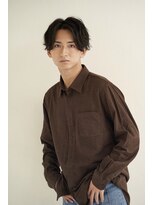 アッシュ 祐天寺店(Ash) センターパート×ニュアンスパーマ【祐天寺】