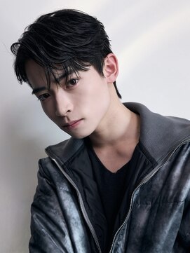 ロンドリメゾン 原宿(Lond re Maison.) men's/顔周り/ニュアンスパーマ/黒染め/韓国/ダウンパーマ