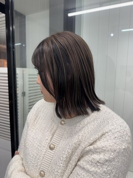 ヘアースマイルクー(HAIR SMILE COEUR) 【COEUR/YUI】ミルクティーベージュ×アンブレラ ♪