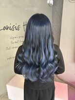 ラニシス ヘアー(Lanisis Hair) ブルー×ブラックローライト