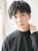 メンズヘア ビーセカンド 草加店(MENS HAIR B-2)&nbsp;30代40代大人メンズパーマくせ毛風重めスマートマッシュa草加
