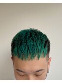カリアゲ緑