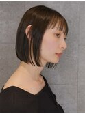 くせ毛多毛ワンレングスボブコンパクト広がらない膨らまない