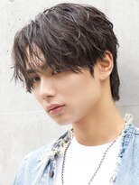 エイド 本店(aid)&nbsp;シャドウツイストセンターパートアップバングニュアンスパーマ