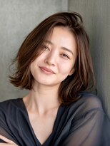 ピリオド(period.)&nbsp;大人ミディアム/白髪ぼかし/脱白髪染めハイライト40代 50代 60代