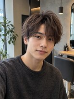 ローム 北花田店(Rome) Men's/マッシュショート/エアリー/モカブラウン