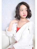 モードケイズ 西宮(MODE K's) 大人かわいい/小顔/斜めバング/アシンメトリー/伸ばしかけ