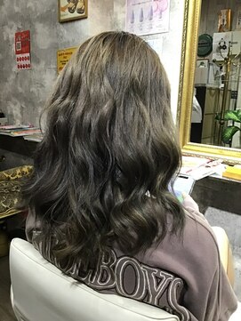 ヘアアンドリラックス ジョジョ(Hair&Relax JOJO) バレイヤージュカラー