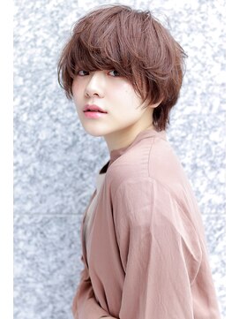 オーバーヘアー 姫路店(over hair) 【La fith】 ナチュラルショートボブスタイル