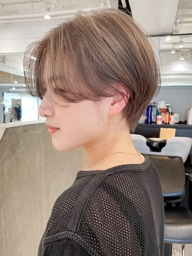 アイティーバイアルバム 藤沢店(IT by ALBUM) ブラウンショート_チェリーブラウンフェミニンロング_ba405101