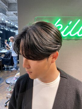 スキル(SKILL) 韓国風ニュアンスセンターパート