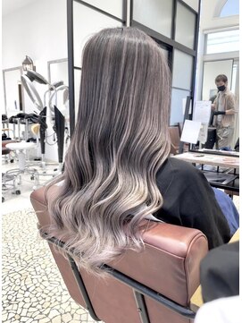 クアトログランシュ ひたちなか店(QUATRO×GranCieux) バレイヤージュ【ひたちなか/ブリーチ】