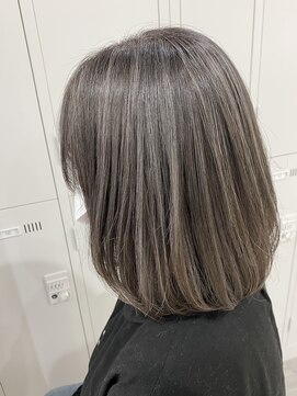 ネックス 表参道本店(nex) nex表参道明るい白髪染めナチュラルベージュ30代40代50代60代