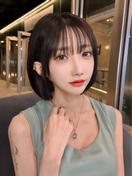 クム(kumu) 【kumu】ぱっつんボブ/シースルー前髪/栄/名古屋.