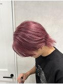 ピンクシルバーカラー