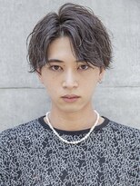 【小久保style】韓国マッシュニュアンスパーマグレーベージュ