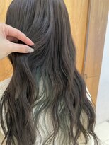 マーシィ(MARCIE) オリーブブラウン × インナーカラーグリーン