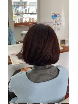 ヘアーアンドメイクアップモパ 綺麗なbob