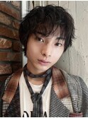 【Vicky指名】ニュアンスパーマ　メンズカット　向ヶ丘遊園