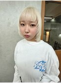 ケアブリーチ×ハイトーンホワイト