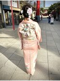 振袖着付けヘアセット
