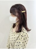 顔型別ヘアスタイル特集 /チェリーブラウン /ミニウルフ