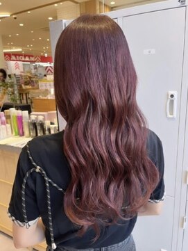 スピンヘア SOCOLA塚口店(Spin hair) ディープチェリーレッド/ツヤ髪