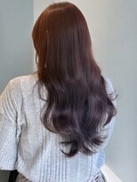 シエル バイ ケンジ 登戸 生田(CIEL by KENJE)&nbsp;ブリーチなし暖色カラー艶髪韓国ヘアレイヤーカット