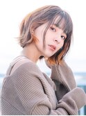【湯田】インナーカラーボブ