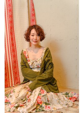 名前のない美容室 船橋店 【船橋 名前のない美容室】ショートパーマ