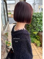 パル バイ ラベスト(Pal by lovest) レッドブラウン×ミニボブ