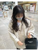 ノートエートル 西金沢(Nought etre)&nbsp;10代/20代/暗めカラー/巻き髪/透明感カラー/ツヤ髪スタイル