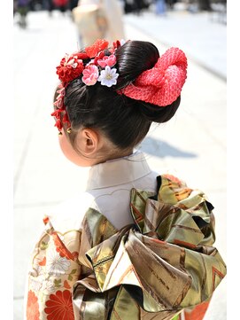 フォトリンクキポ 日本橋(Photo link ki.po) 【七五三】新日本髪