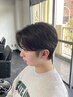 【大流行】メンズカット＋フェザーパーマ　￥12,000