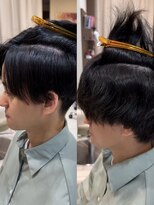 アッシュ 大泉学園店(Ash)&nbsp;縮毛矯正で作るナチュラルセンターパート