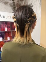 トリコ トウキョウ アヴェダ 表参道店(tricot TOKYO AVEDA)&nbsp;デザインカラーを活かしたヘアアレンジ*luca