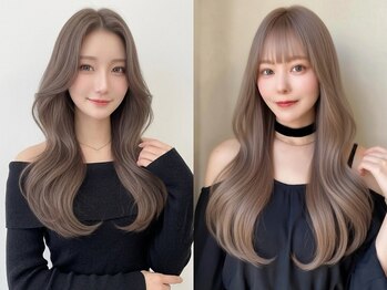 スターズレイ 本川越(STARS ray)の写真/カット+髪質改善カラー￥8,900*本川越の髪質改善×デザインカラーが人気な美容室！ハイトーンカラーもお任せ